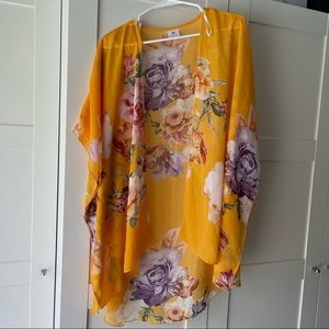 Doll kimono beach cover up